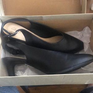 Clarks Calla Violet Heels